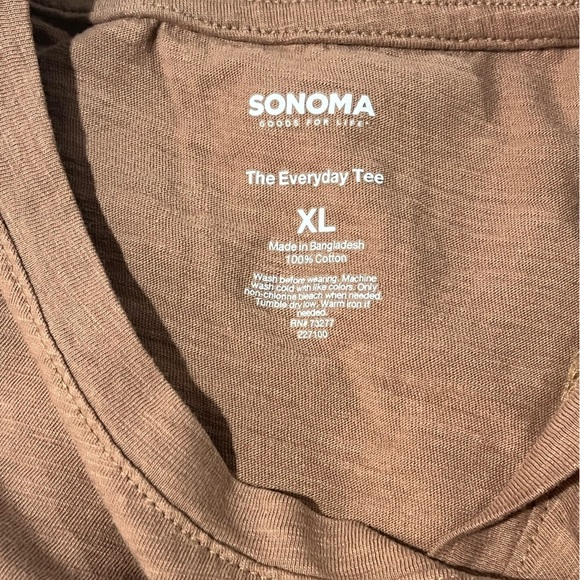 Sonoma Everyday Tee Bundle - Purple, Pink-lilac, Brown - all XL - Picture 11 of 13